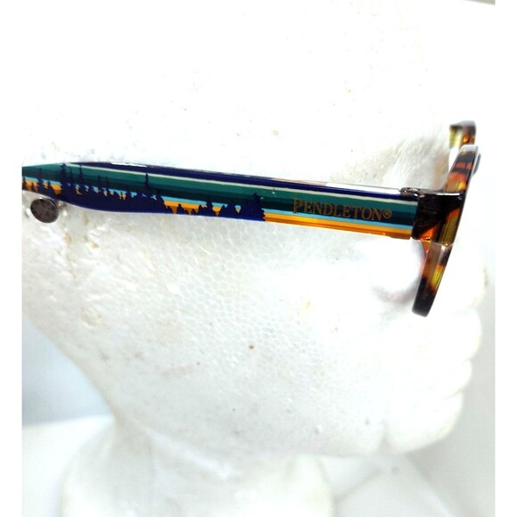 Pendleton Westerly Pacific Wonderland Round Tortoise Eyeglasses Frames 46-24-140 - Picture 6 of 9